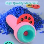 Kids LED Projector Art Drawing Table – 8 Patterns, Rotating Lens, Multicolor Creative Toy for Ages 3+” - Image 3