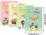 4-Pcs Multicolor Tracing Workbook Set for Kids – Early Learning & Drawing Practice” - Image 4