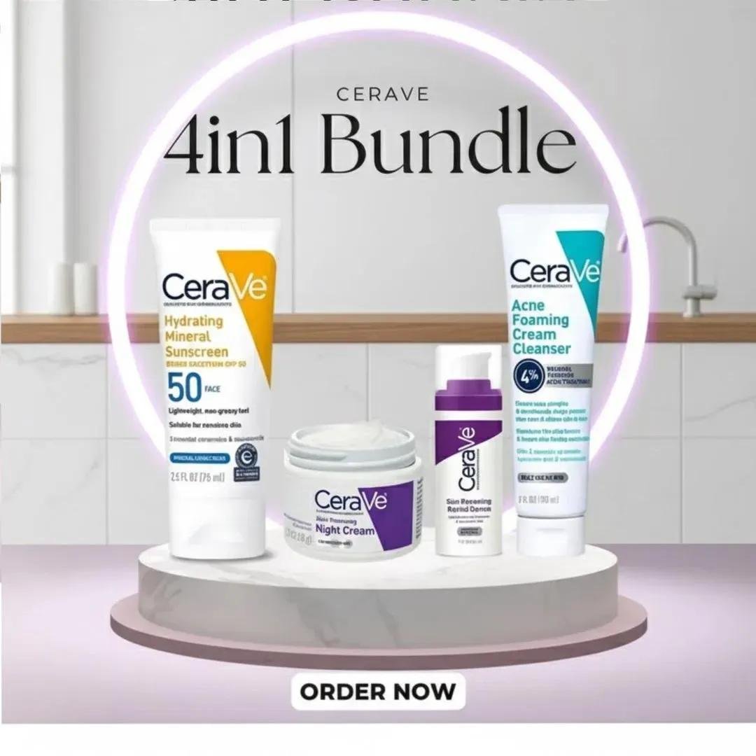 1770354659413 Ultimate Glow Facial Kit (4-Step) – Whitening, Brightening & Acne Scar Removal for All Skin Types - Image 1