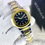 Men’s Square Dial Steel Chain Analogue Watch – 12-Hour Display Random Dial Color - Image 5