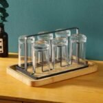 Metal Glass Holder – Durable 1 Pc Kitchen/Bar Accessory - Image 2