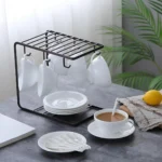 Metal Mug Stand – 1 Pc Durable Kitchen & Coffee Organizer - Image 4