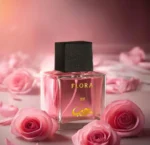 Rose Floral Pink Perfume for Women 50ML  Long Lasting Fragrance with Musk Base Elegant Ladies Perfume Spray