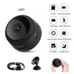 HD Mini Security Camera – ABS Plastic Body, Sleek Black Hidden Spy Cam for Home & Office - Image 2