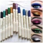 6 Pcs Multicolor Glitter Eye Pencil Set – Glossy Long-Lasting Shimmer Eyeliner Makeup Kit - Image 3