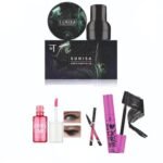 All-in-One Makeup Kit 4 in 1 – Eyeshadow, Pen Liner, Mascara & Foundation Combo for Flawless Look