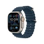 Stylish Black Smart Watch – Metal & Silicone Strap | Fitness & Health Tracker | All-in-One Smart Wearable