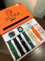 Stylish Black Smart Watch – Metal & Silicone Strap | Fitness & Health Tracker | All-in-One Smart Wearable - Image 4