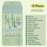 "Durable Stainless Steel Manicure Pedicure Kit – Multicolor Design, Gentle Dead Skin Removal, Premium Care - Image 5