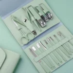 "Durable Stainless Steel Manicure Pedicure Kit – Multicolor Design, Gentle Dead Skin Removal, Premium Care - Image 2
