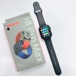 Black Smart Watch  Long Battery Life Fast Charging, Metal & Silicone Strap  Fitness Tracker - Image 3