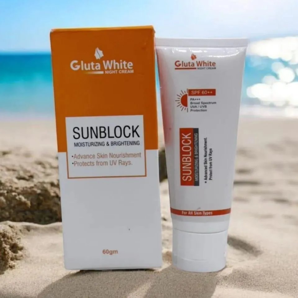 Polish_20260410_102748937 Sensitive Skin Whitening & Brightening Sunblock Cream Daily UV Protection Sunscreen - Image 1