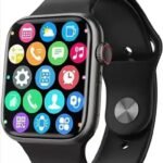 Black Smart Watch  Long Battery Life Fast Charging, Metal & Silicone Strap  Fitness Tracker - Image 2