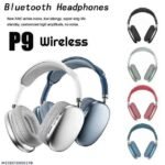 Wireless Headphones with Long Battery Life & Fast Charging | ABS Durable Bluetooth Headset – Black