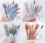 Premium 8-Piece Makeup Brush Set for Flawless Face & Eye Makeup - Image 3